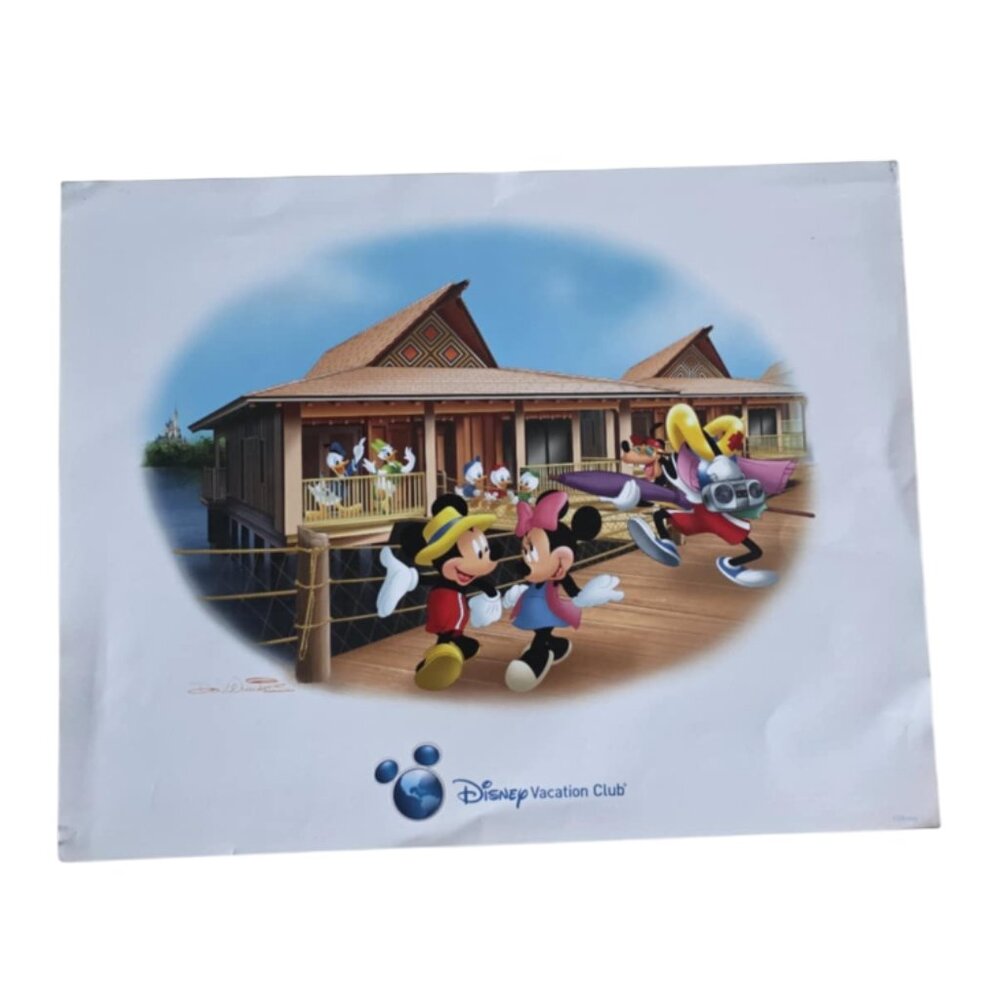 Disney Vacation Club Polyensian Resort Print